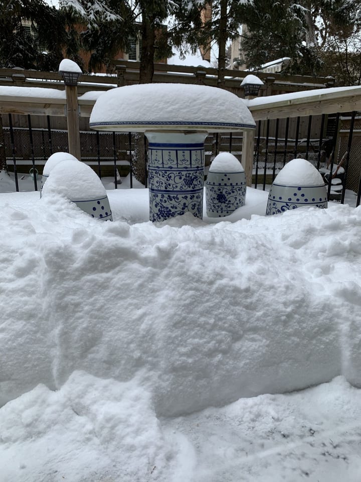 A beautiful winter morning